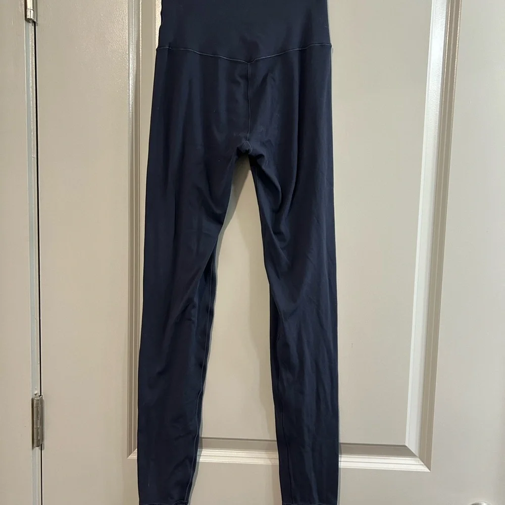 Aerie OFFLINE Crossover Dark Blue Leggings long Inseam - Picture 2 of 3